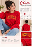 Crimson Cheer Varsity Sweatshirt