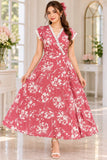 Pretty Pink and White Floral Frock
