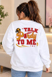 Touchdown Talk — Graphic Sweatshirt